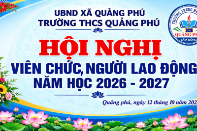 HỘI NGHỊ VIÊN CHỨC – NGƯỜI LAO ĐỘNG NĂM HỌC 2026-2027